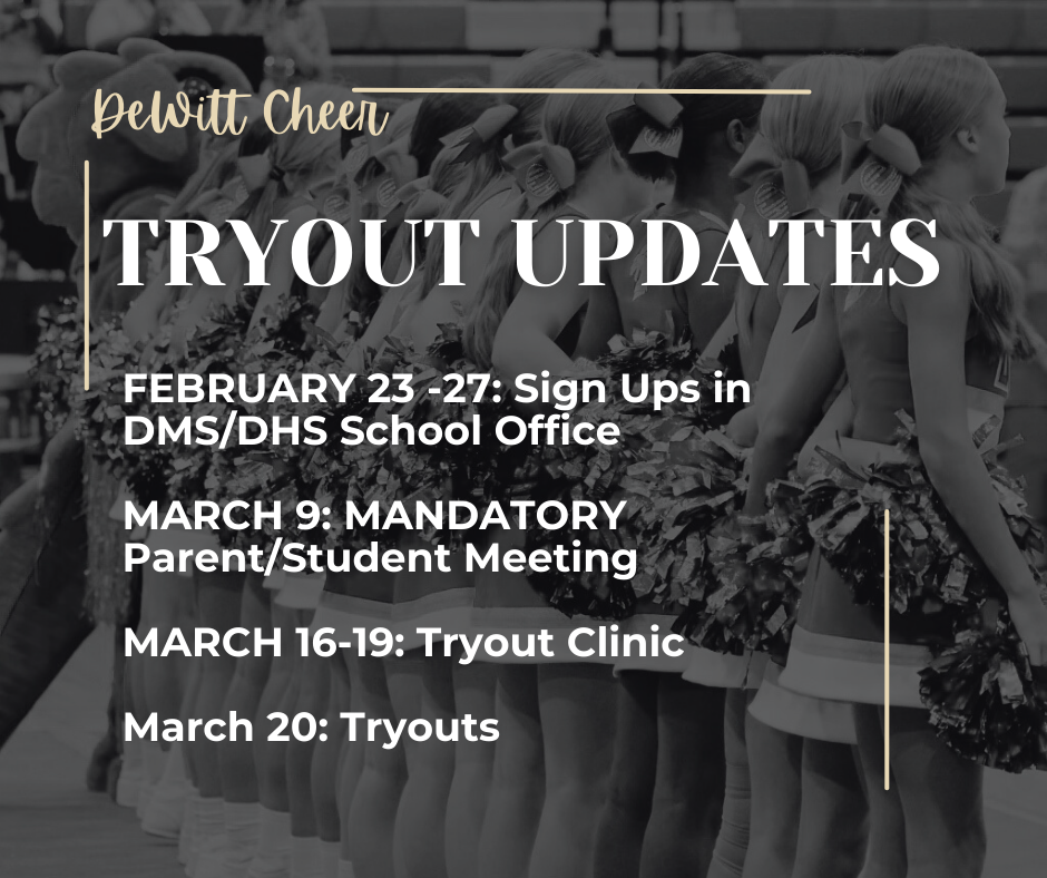 cheer tryout