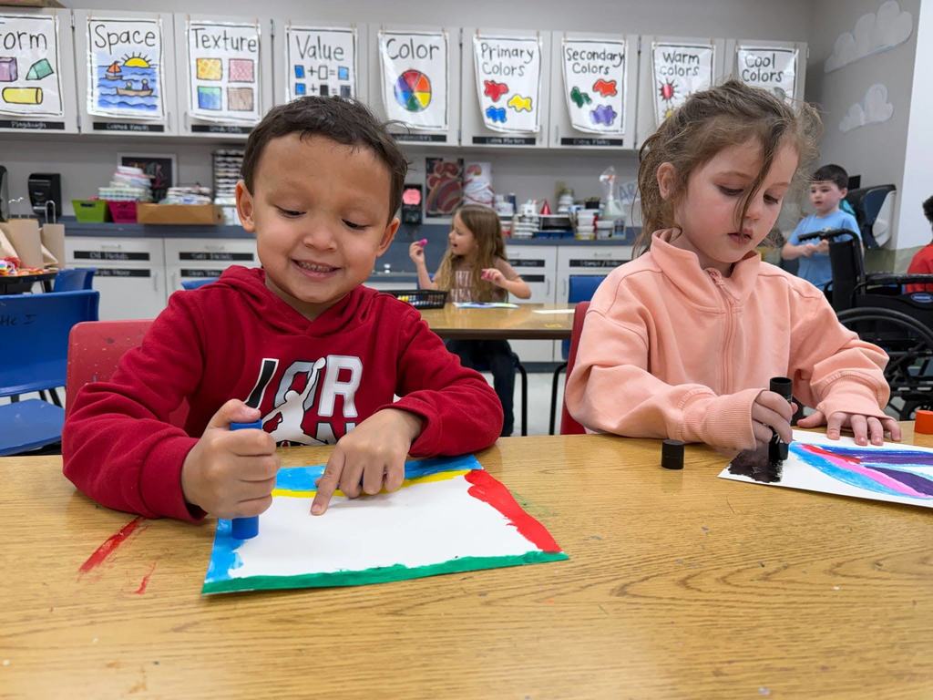 Creating artwork for students in Ukraine