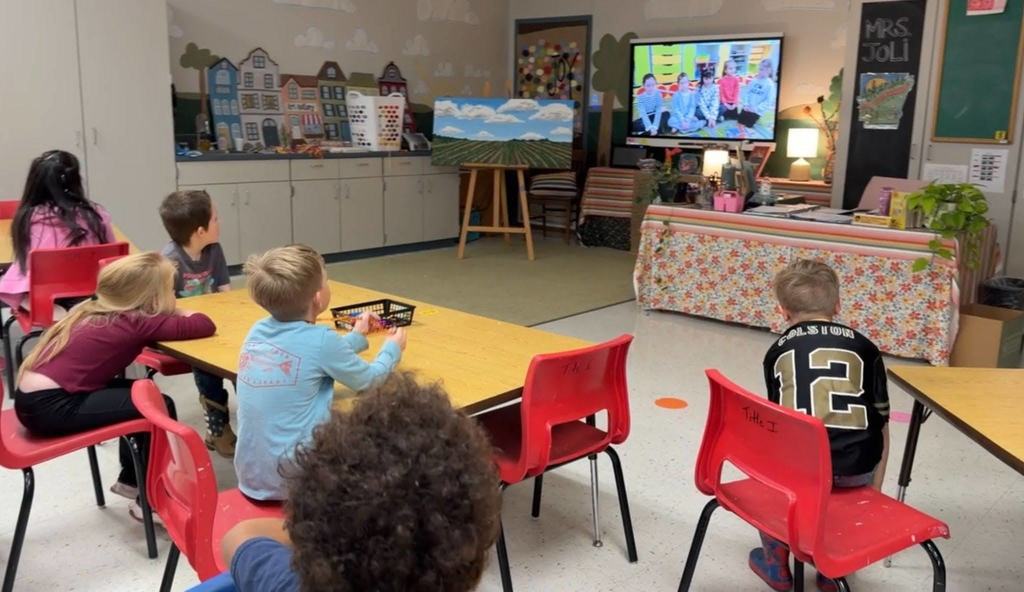 Creating artwork for students in Ukraine