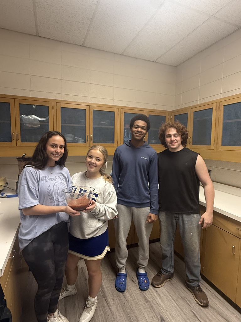 In Coach B’s Food & Nutrition class, students explored the topic of fruits and vegetables and the many different ways they can be used in everyday meals. As part of a class group project, students prepared homemade salsa using fresh ingredients, learning valuable skills in food preparation, teamwork, and kitchen safety. First and third period classes also made French toast topped with whipped cream and fresh strawberries, discovering how fruits can enhance both the flavor and nutritional value of a dish. This was a wonderful hands-on experience that allowed students to apply what they learned in class while building confidence in the kitchen. Experiences like these help students develop practical life skills and a deeper understanding of healthy food choices.