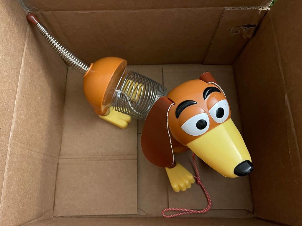 Slinky Dog in the Mystery Box