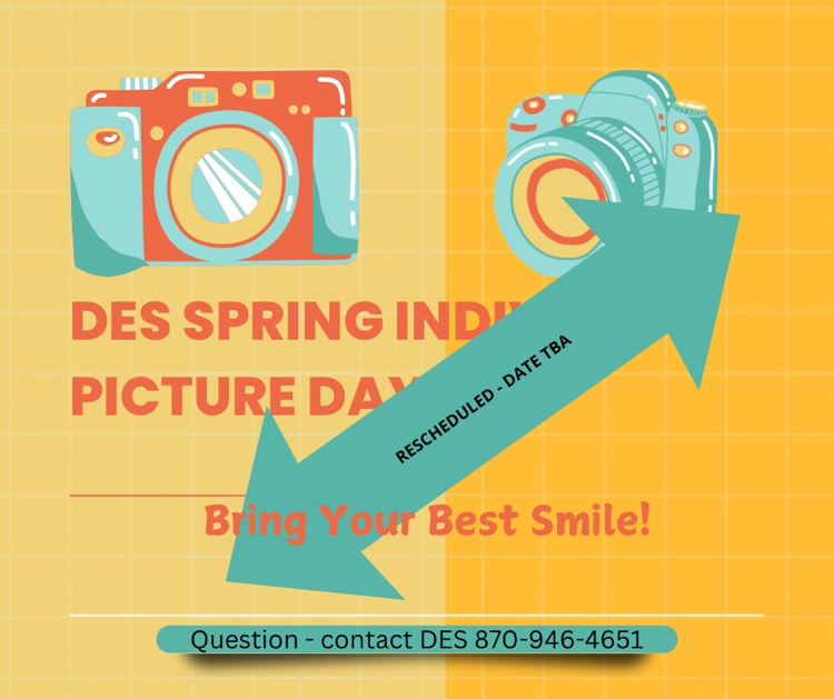 spring pictures rescheduled 