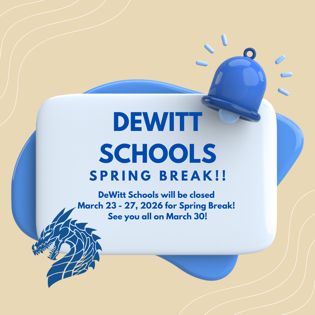 Spring Break is next week! march 18 - 22