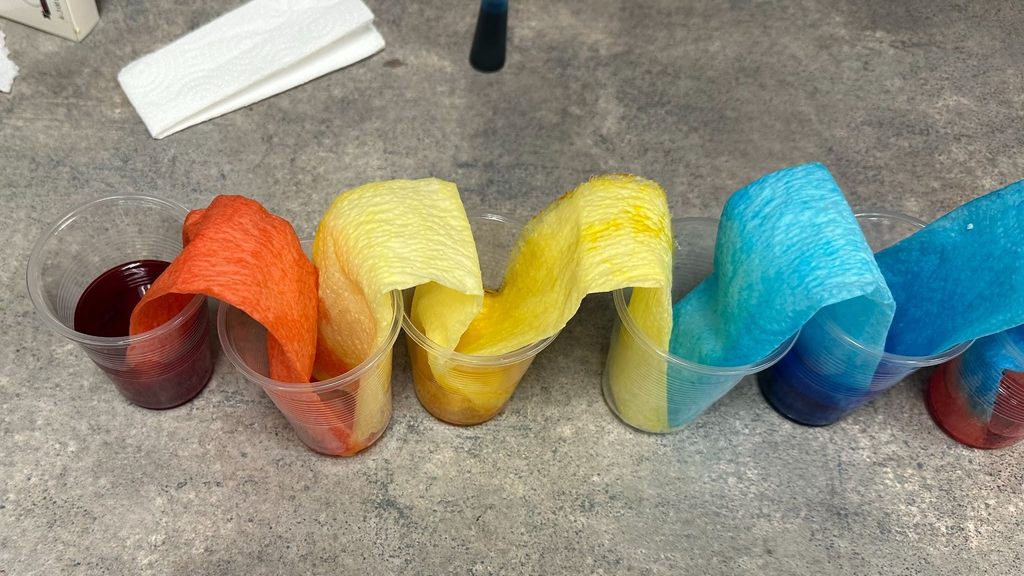 Mrs Wendy leading a science experiment with Pre-K Students