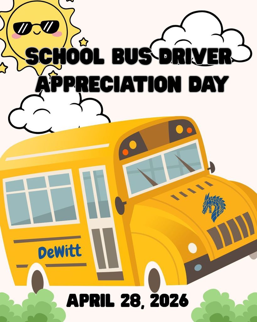 School Bus Driver Appreciation Day! Thank you for getting our students to and from school safely!