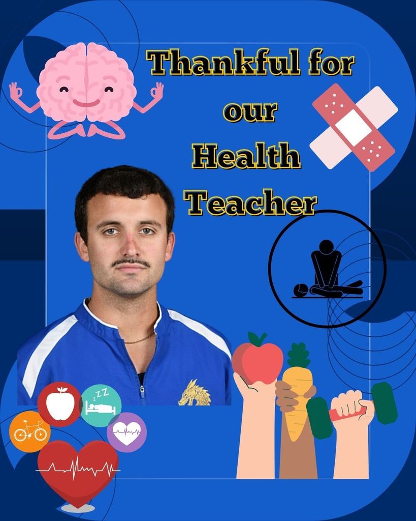 Thank you for helping us learn how to take care of ourselves and make smart choices every day. We appreciate you!