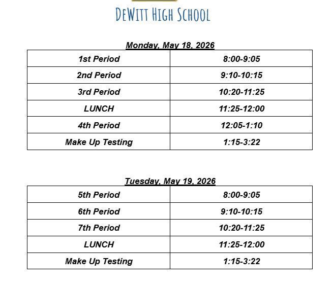 semester tests