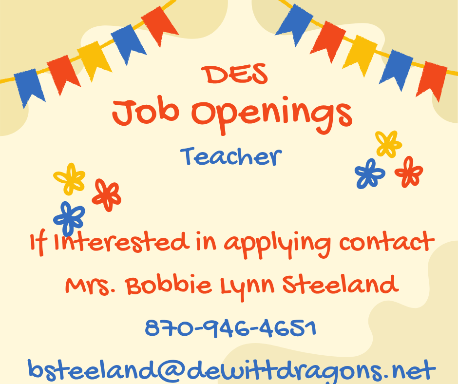 DES Job openings