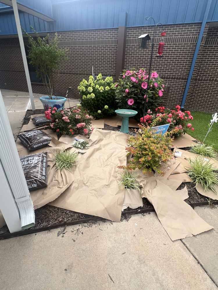 flower bed prep