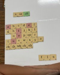 students working in Mrs. Joanna's class