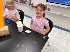 Students participating in STEM activities