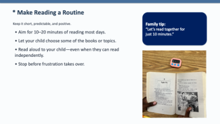 Helping your child grow as a reader