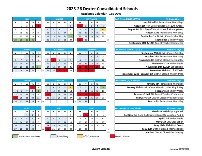 Calendar