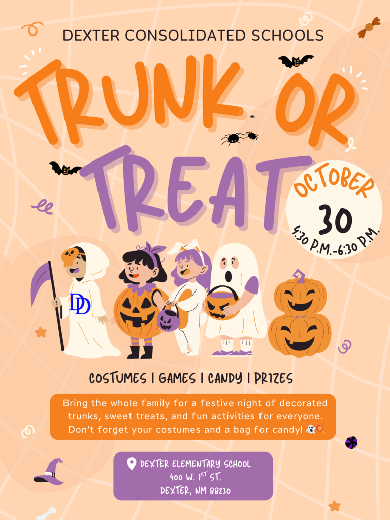 Bring the whole family for a festive night of decorated trunks, sweet treats, and fun activities for everyone. Don’t forget your costumes and a bag for candy! 👻🍭