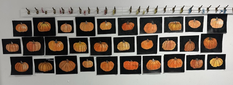 DMS Students Fall Artwork!