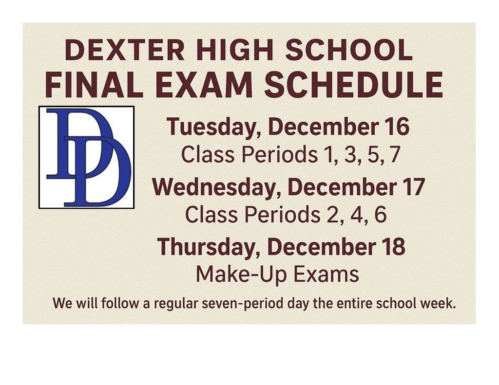 Final Exam Schedule