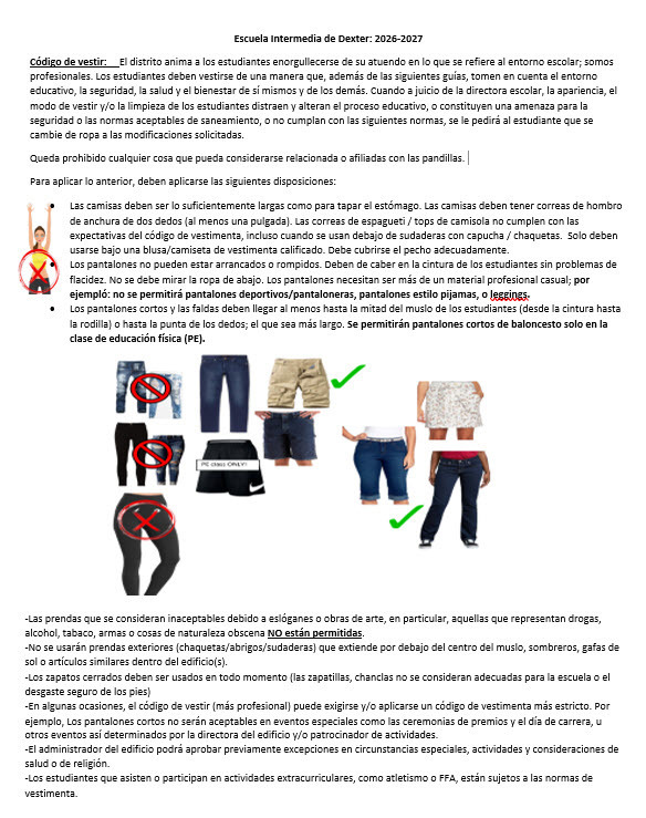 DMS Dress Code SY 26-27
