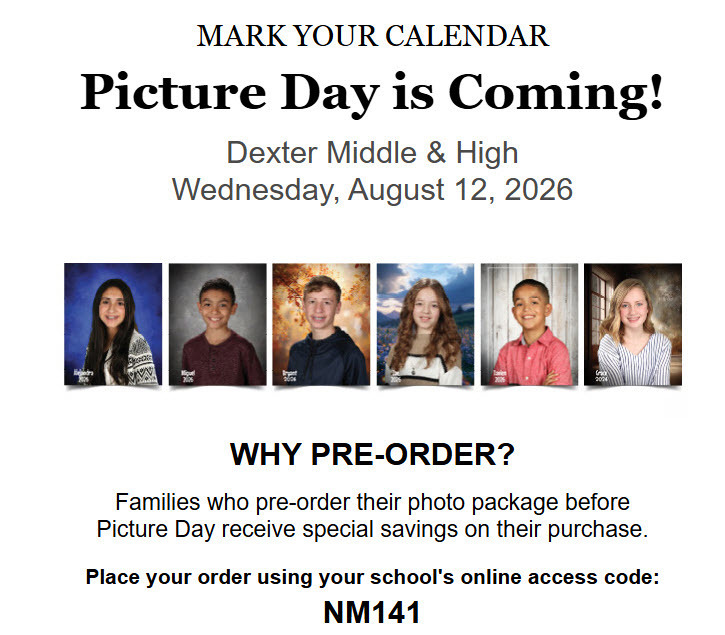Fall 2026 Picture Day