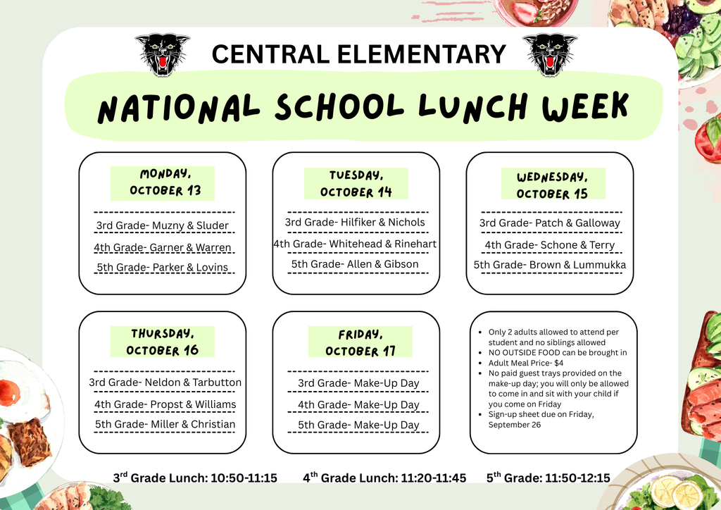 National School Lunch Week