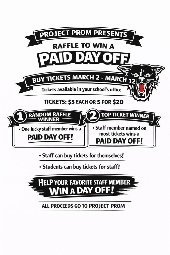 Project Prom fundraiser information