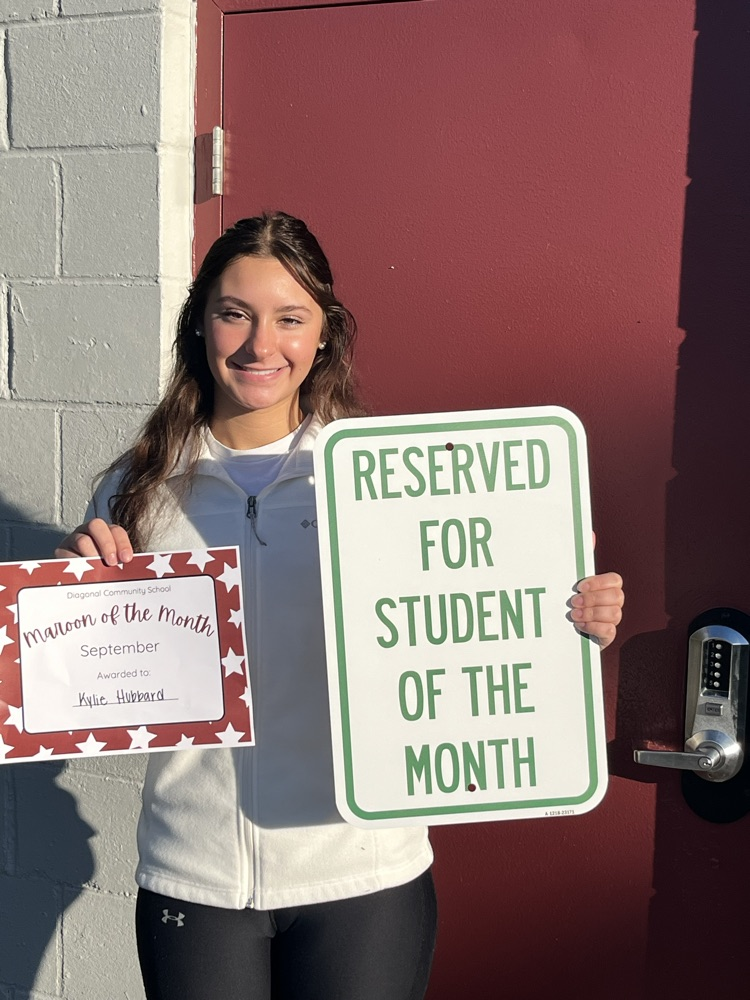 Sept HS Student of Month