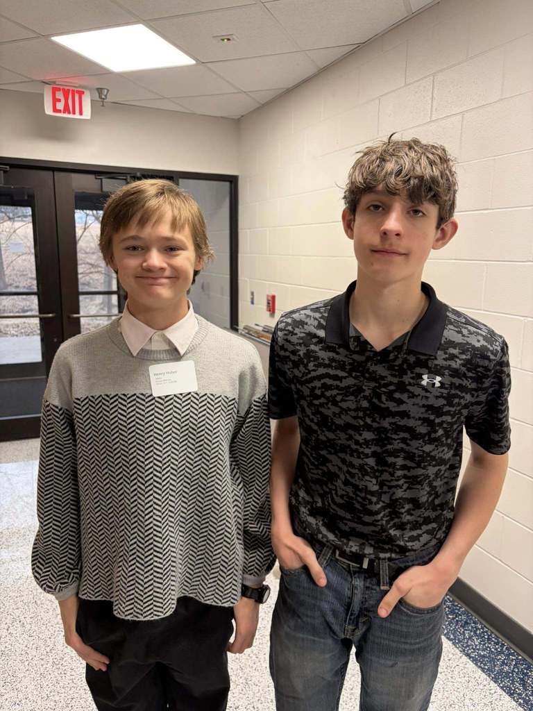 Henry Huber and Colton Hubbard