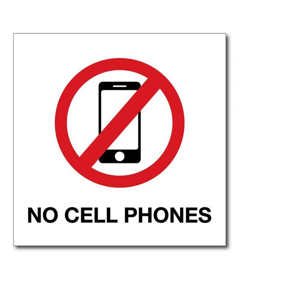 No Cell Phones