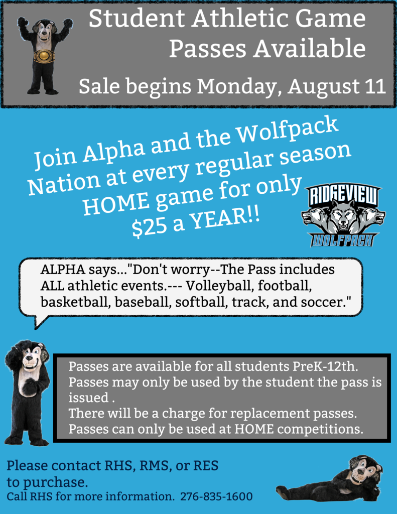 Student Athletic Passes