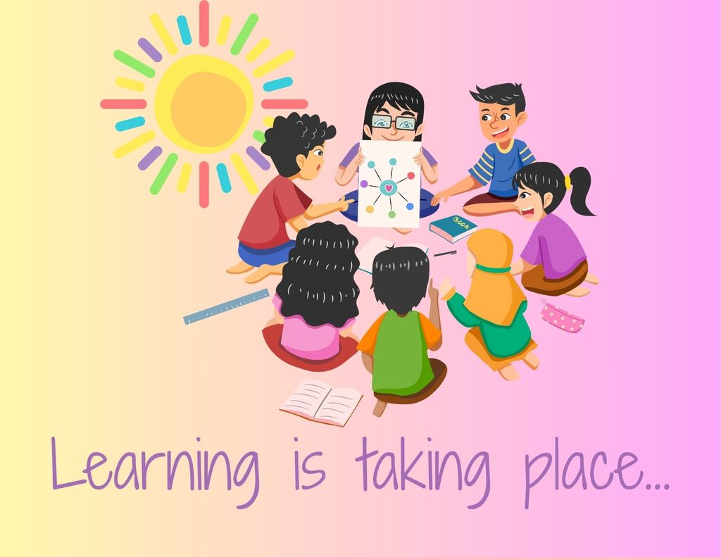 Learning is taking place
