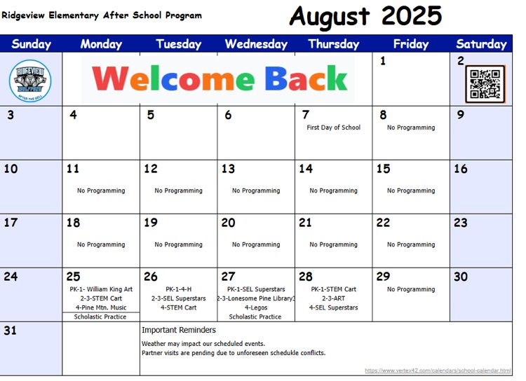 ATB CALENDAR
