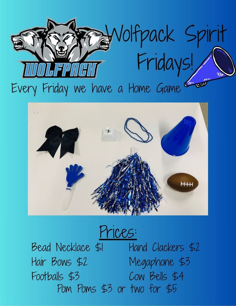 Spirit Friday Sales