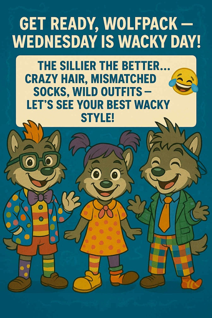 Wednesday- Wacky Day