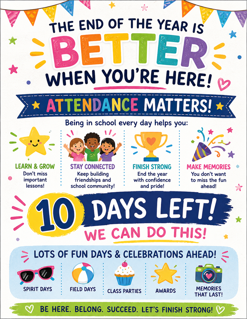 End of Year Attendance