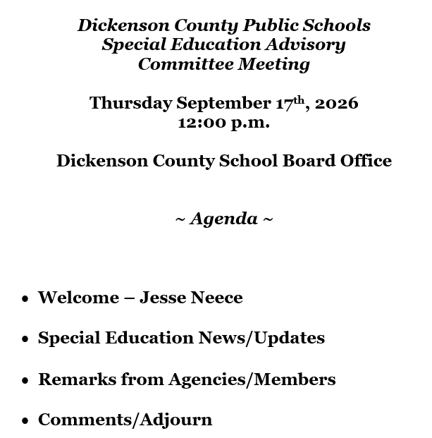 Agenda