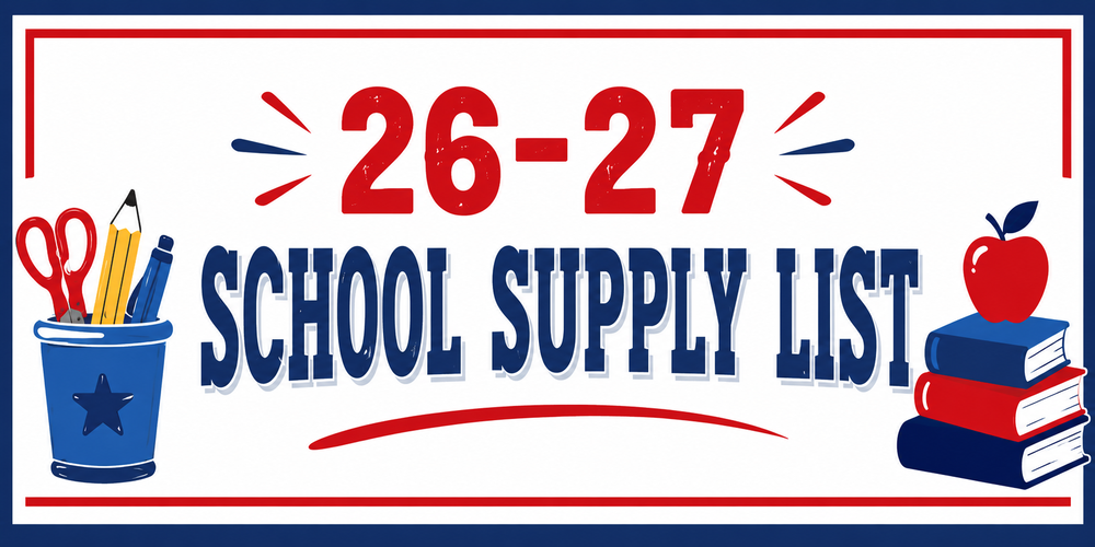 School Supply List
