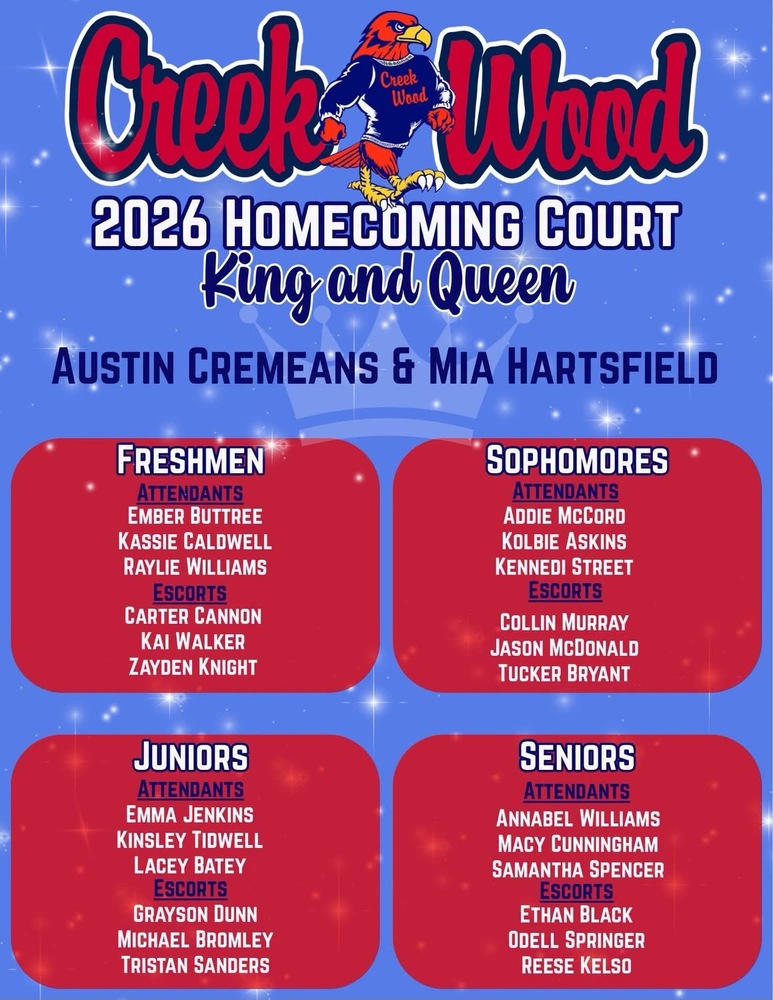 2026 Homecoming Court