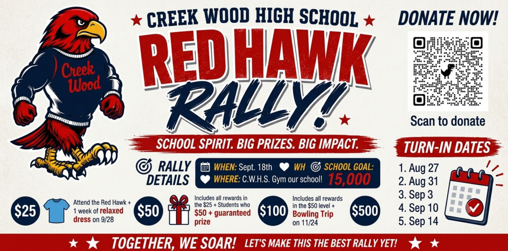 Red Hawk Rally Information