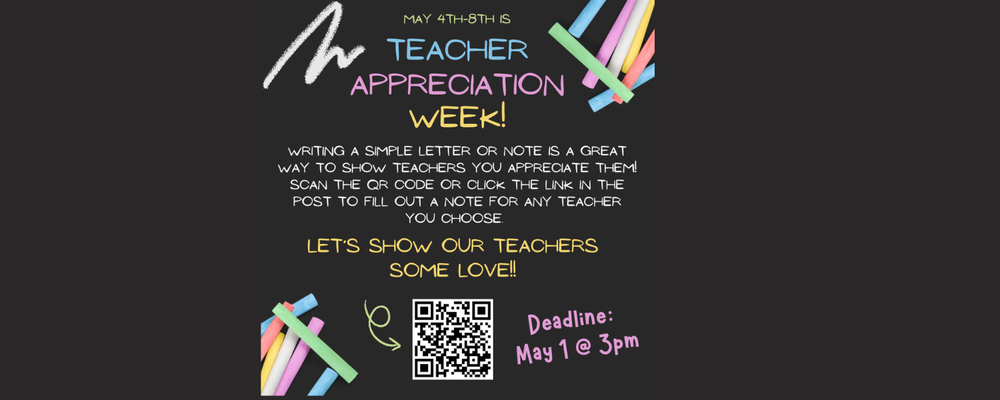 Teacher Appreciation Week