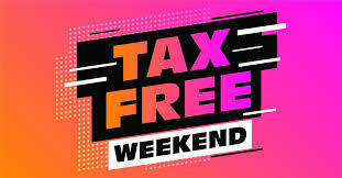 Tax free weekend