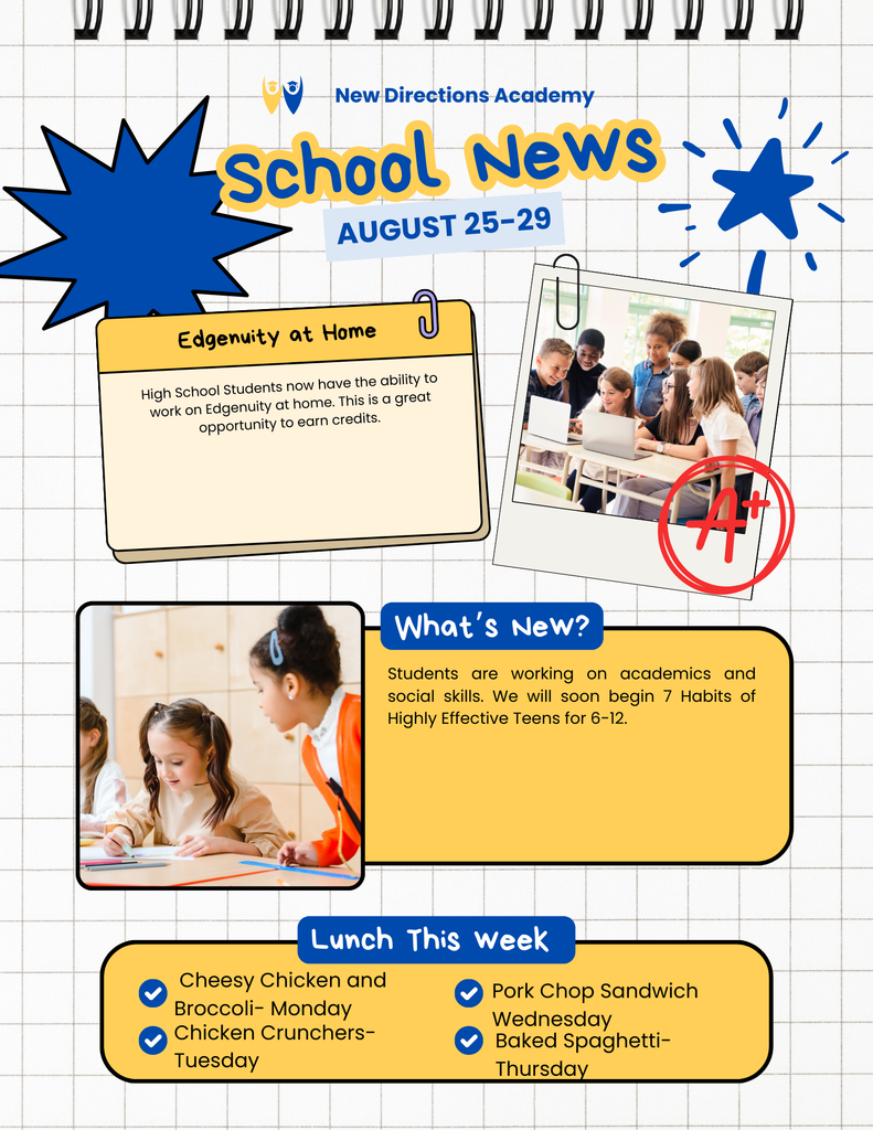 Aug 25th Newsletter