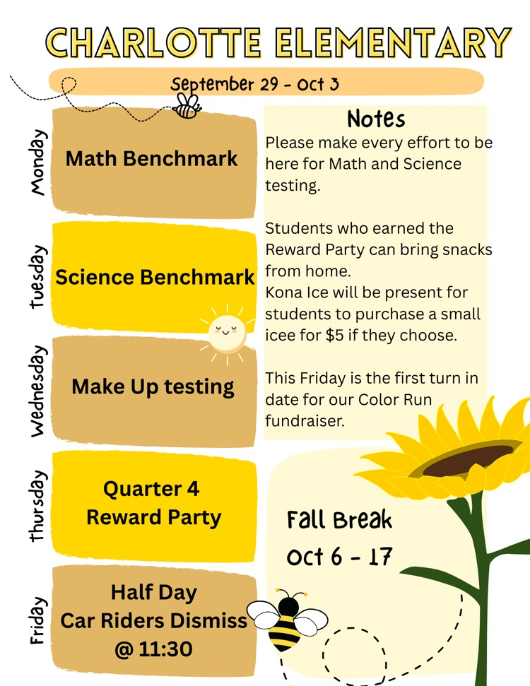 Weekly events
