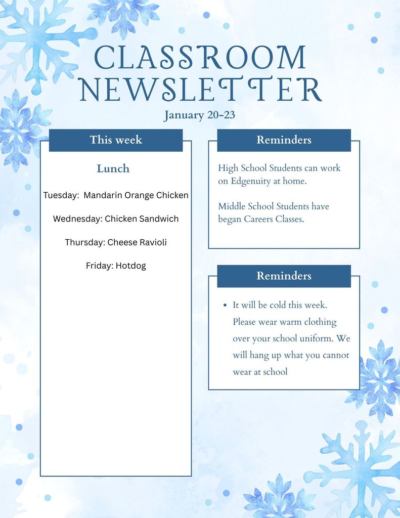 NDA Weekly Newsletter