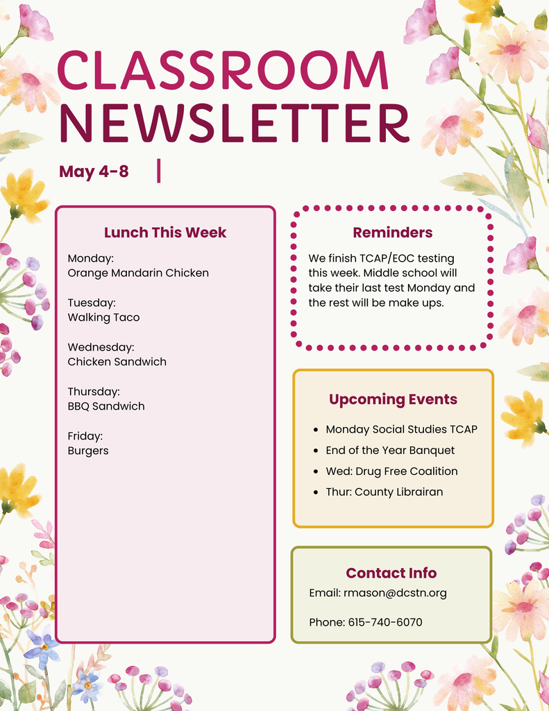 NDA Weekly Newsletter