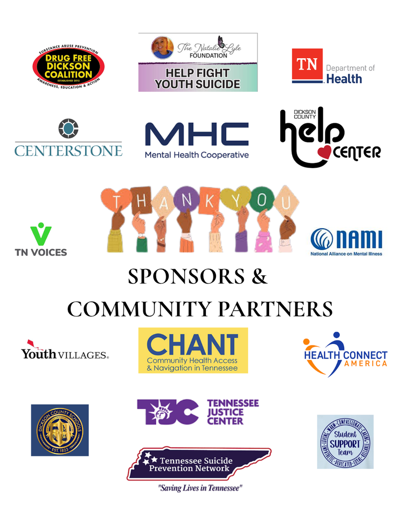 Sponsors of Break the Silence Night