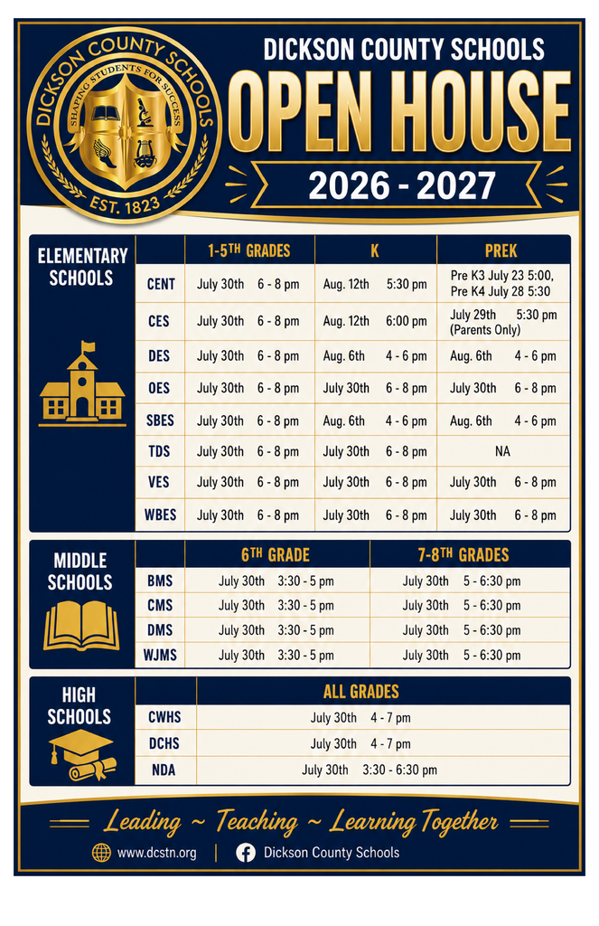 DC Schools Open House