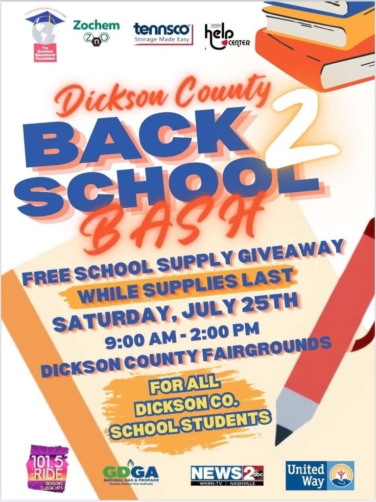 Dickson County Back to School Bash Info
