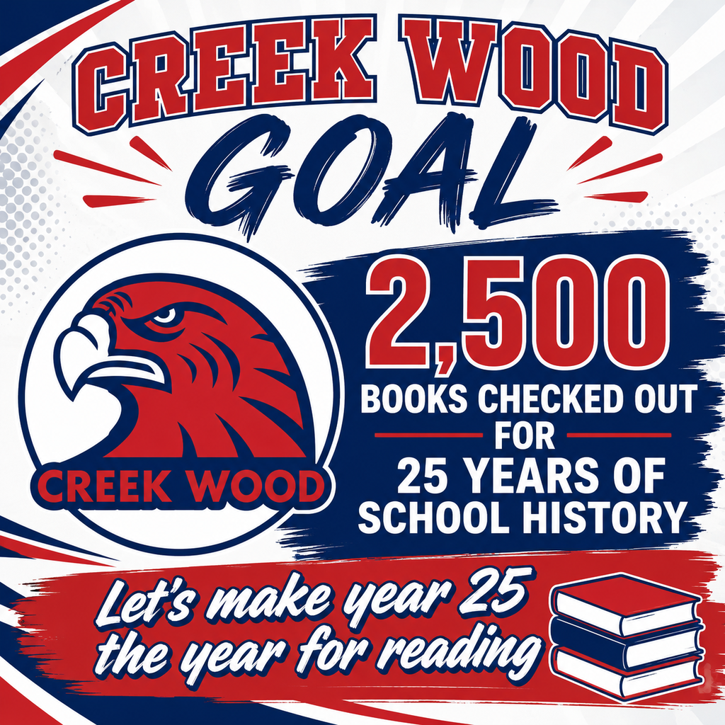 2500 books checked out for 25 years of school history goal
