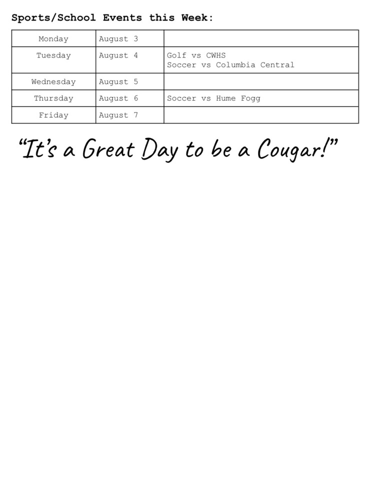 Cougar News Page 3