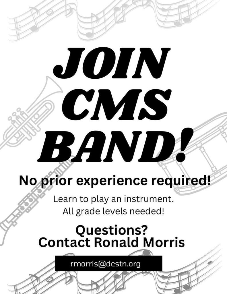 Join CMS Band Flyer