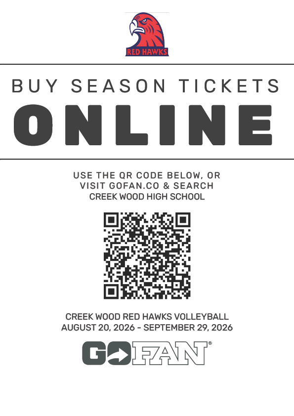 QR code to purchase CWHS VB Online Tickets